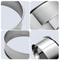 Premium Stainless Steel Round Biscuit Dumpling Cutter 5Piece Set DIY Pastry Dough Ring Mold 3