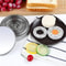 Premium Stainless Steel Round Biscuit Dumpling Cutter 5Piece Set DIY Pastry Dough Ring Mold 10