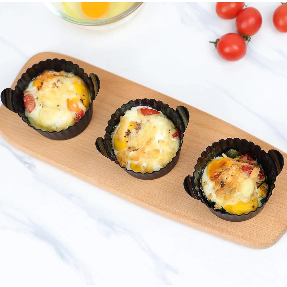 Silicone Air Fryer Egg Baking Cups Premium FoodGrade Egg Poacher For Air Fryer Oven Muffin Use 7