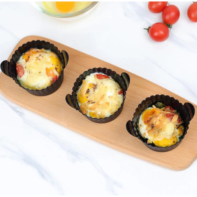Silicone Air Fryer Egg Baking Cups Premium FoodGrade Egg Poacher For Air Fryer Oven Muffin Use 7