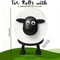Sheepy StandUp Toilet Paper Holder Whimsical Freestanding Sheep Toilet Paper Holder Bathroom Deco
