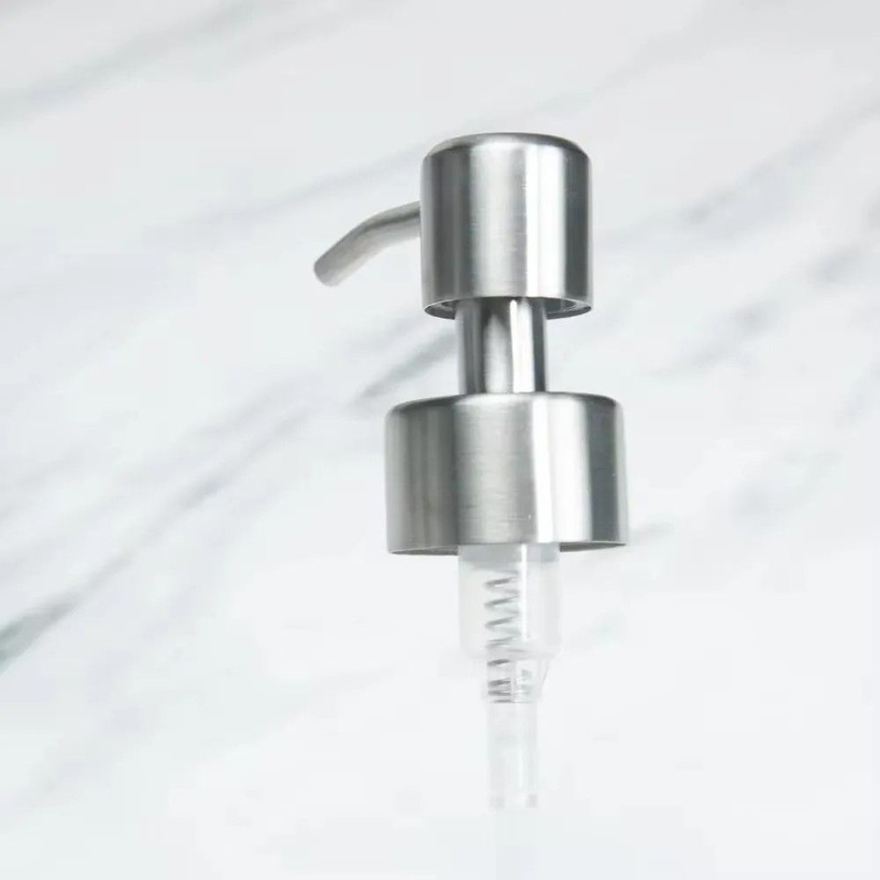 Premium 304 Stainless Steel Soap Pump Dispenser Head Durable Replacement For Kitchen Bathroom 1