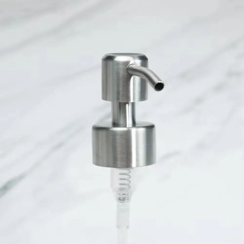 Premium 304 Stainless Steel Soap Pump Dispenser Head Durable Replacement For Kitchen Bathroom 2