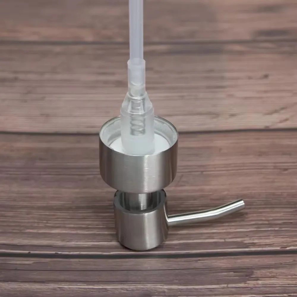 Premium 304 Stainless Steel Soap Pump Dispenser Head Durable Replacement For Kitchen Bathroom 7