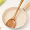 NaturalWood LongHandle Cooking Spatula Premium Wooden Turner For Nonstick Cookware 0