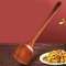 NaturalWood LongHandle Cooking Spatula Premium Wooden Turner For Nonstick Cookware 2