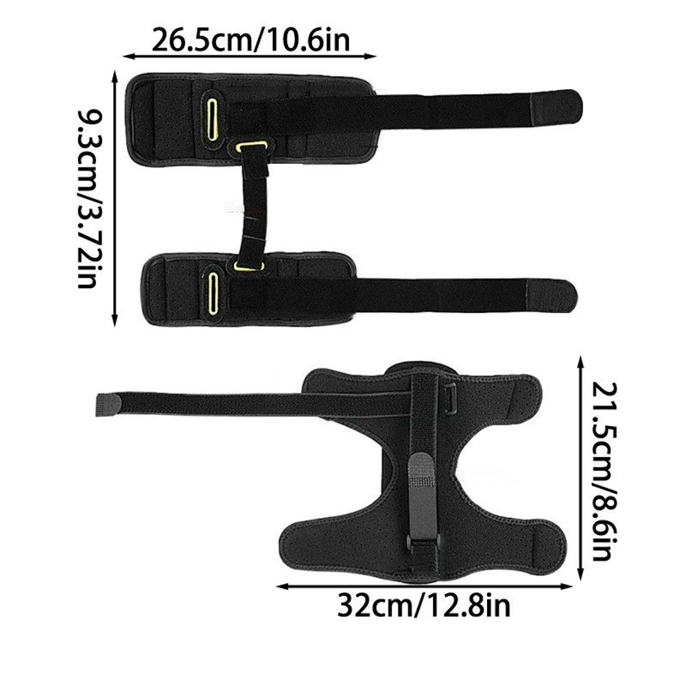 ComfortStride Adjustable Plantar Fasciitis Night Splint FootDrop Brace 4