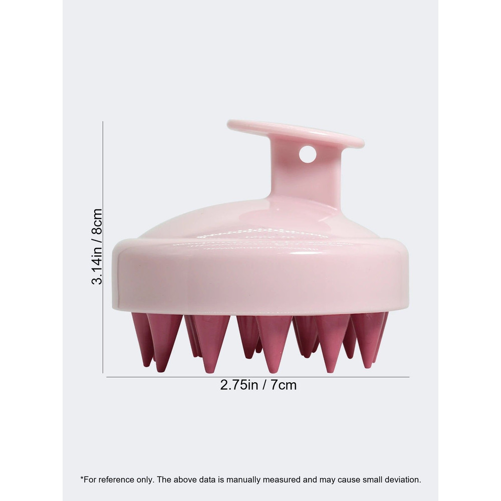 Silicone Spa Scalp Massager Brush Ergonomic DeepClean Shampoo Comb Scalp Massage Tool 2