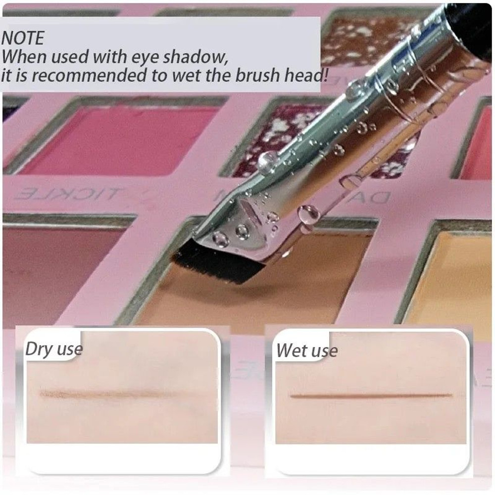 PrecisionEdge Angle Brush UltraThin Fine Angle Flat Eyebrow Eyeliner Brush 3