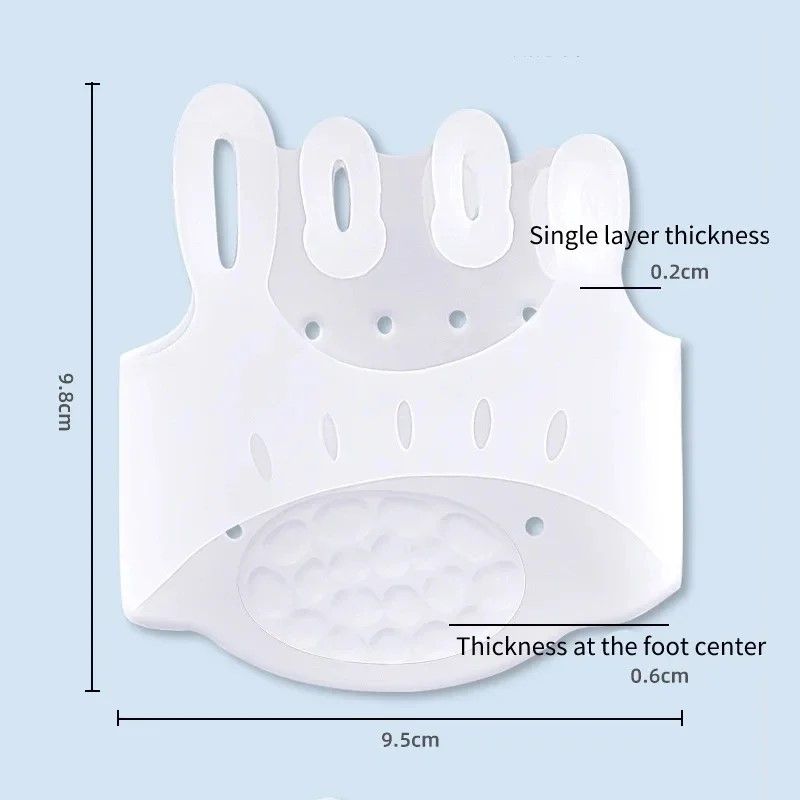 ComfortStride Gel Bunion Corrector Toe Separator Pair Forefoot Pain Relief Hallux Valgus Pad 5