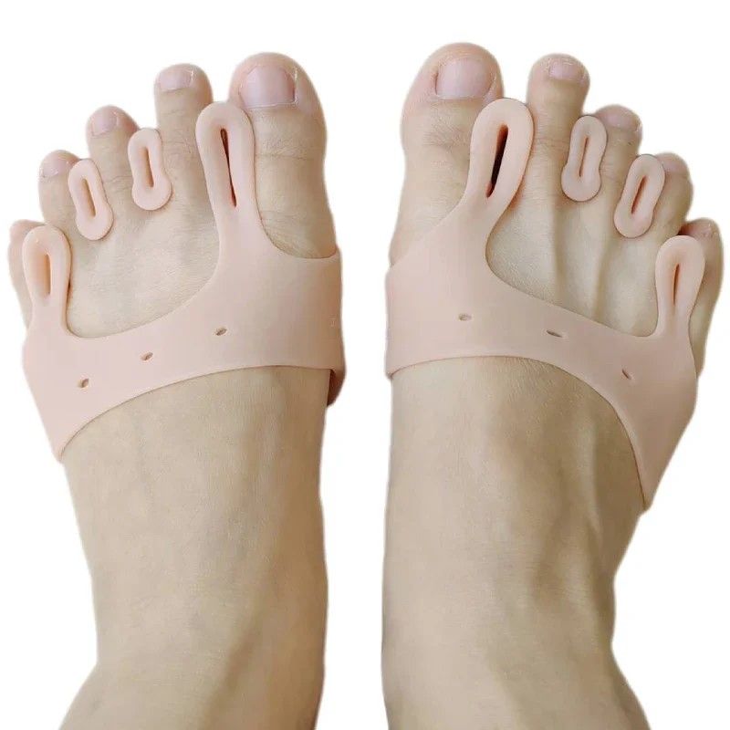 ComfortStride Gel Bunion Corrector Toe Separator Pair Forefoot Pain Relief Hallux Valgus Pad 4