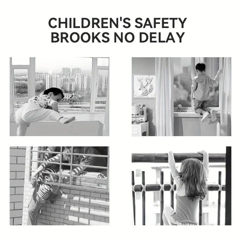 AdjustLock Sliding Door Window Strap Security ChildSafety Lock For Homes 4