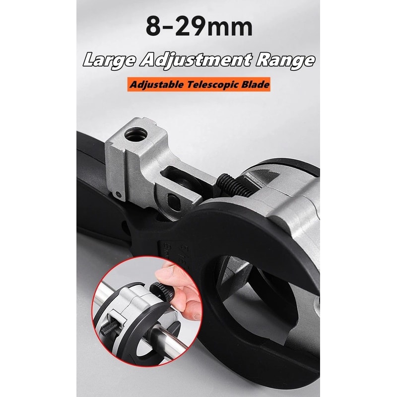 Universal Pro Ratcheting Tubing Cutter Precision Pipe Cutter 829 Mm For Copper Aluminium Stainles 5