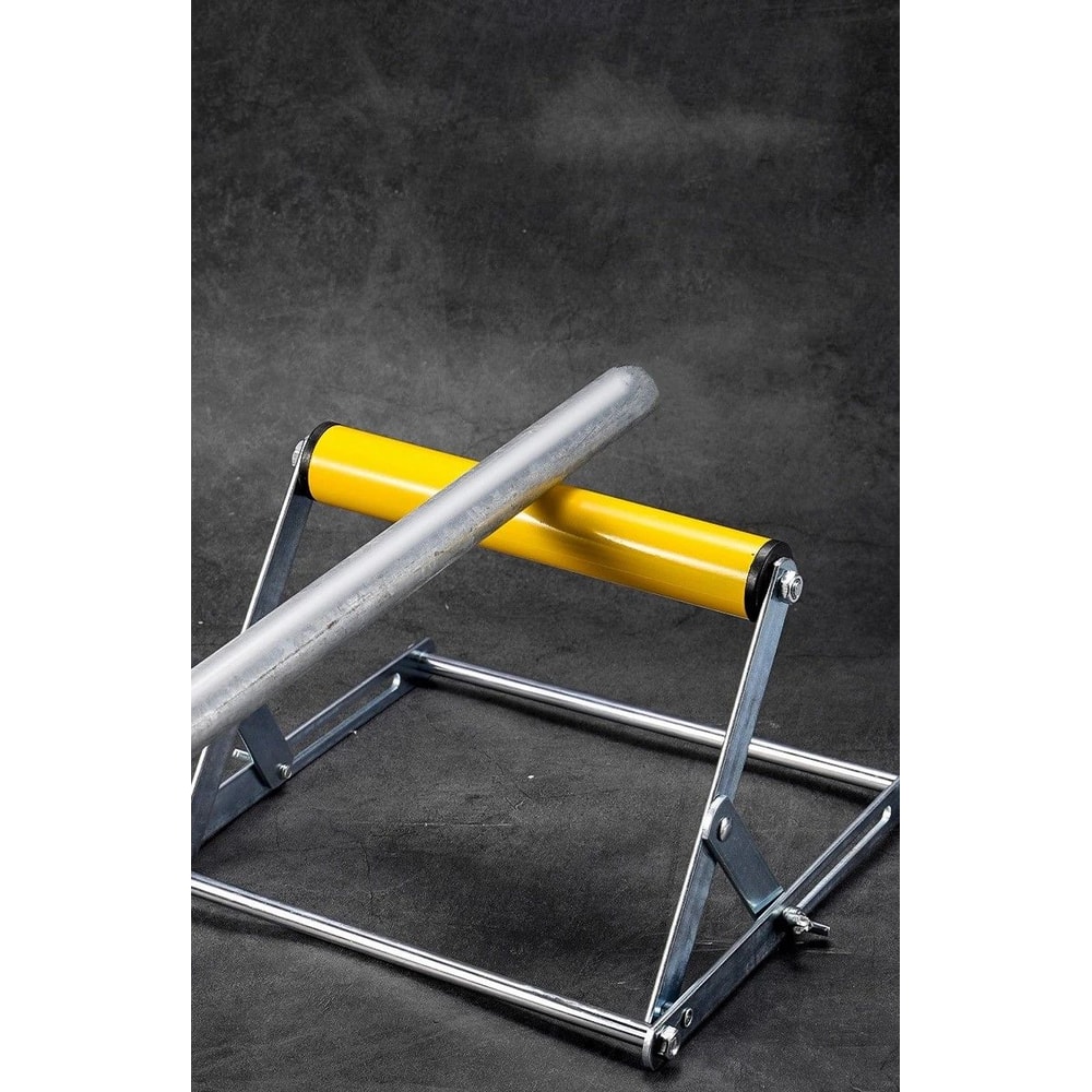 PrecisionLift Adjustable Height Roller Stand For Table Miter Saws 2