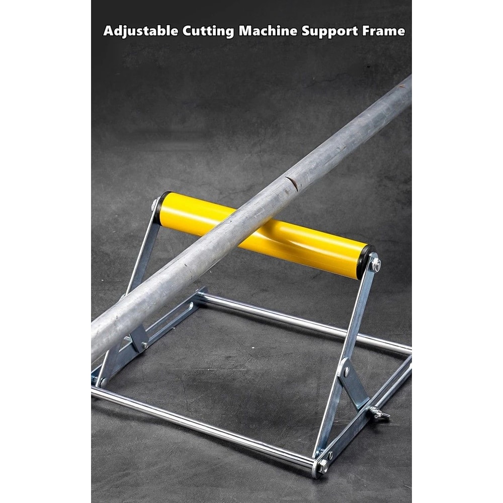 PrecisionLift Adjustable Height Roller Stand For Table Miter Saws 8