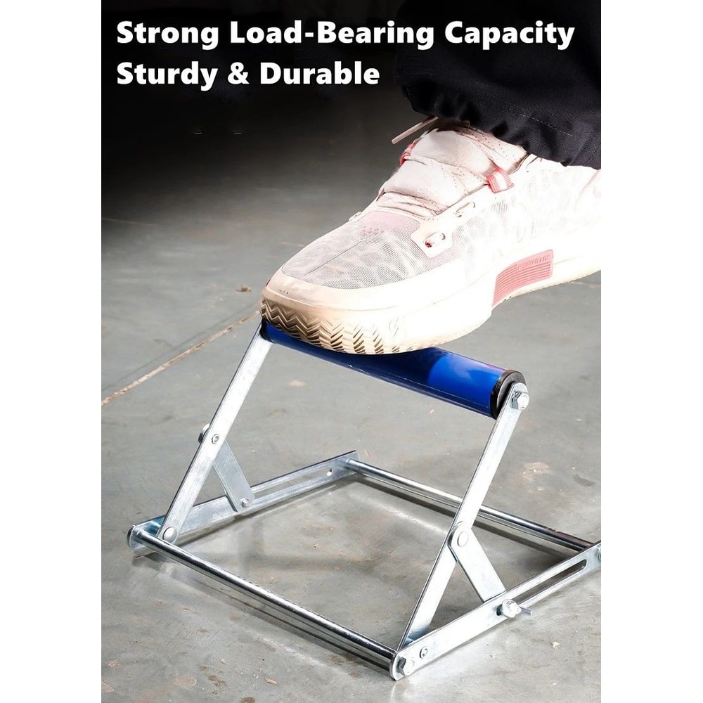 PrecisionLift Adjustable Height Roller Stand For Table Miter Saws 5