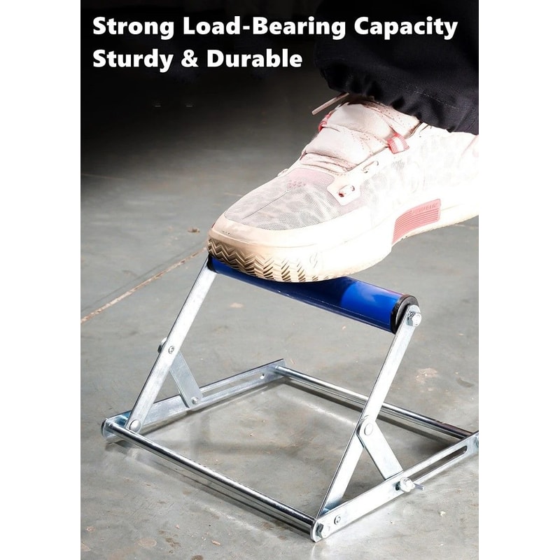 PrecisionLift Adjustable Height Roller Stand For Table Miter Saws 5