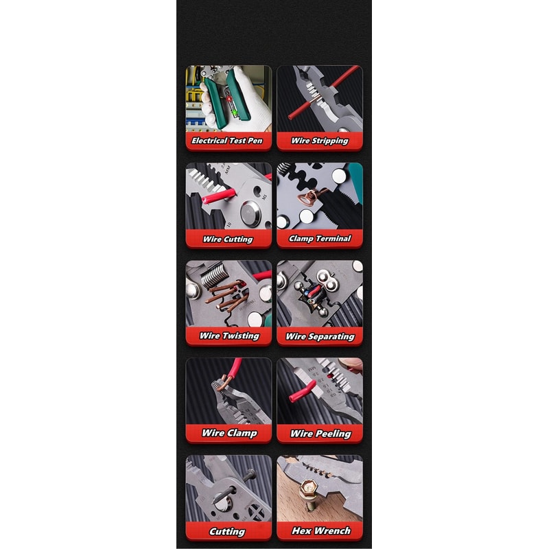 ProMaster FoldAway Electrician Multi Tool 11