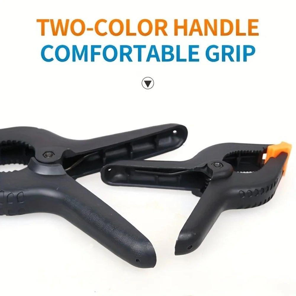 PrecisionGrip Adjustable Nylon Spring Clamps 3469 Inch Carpentry Set 2