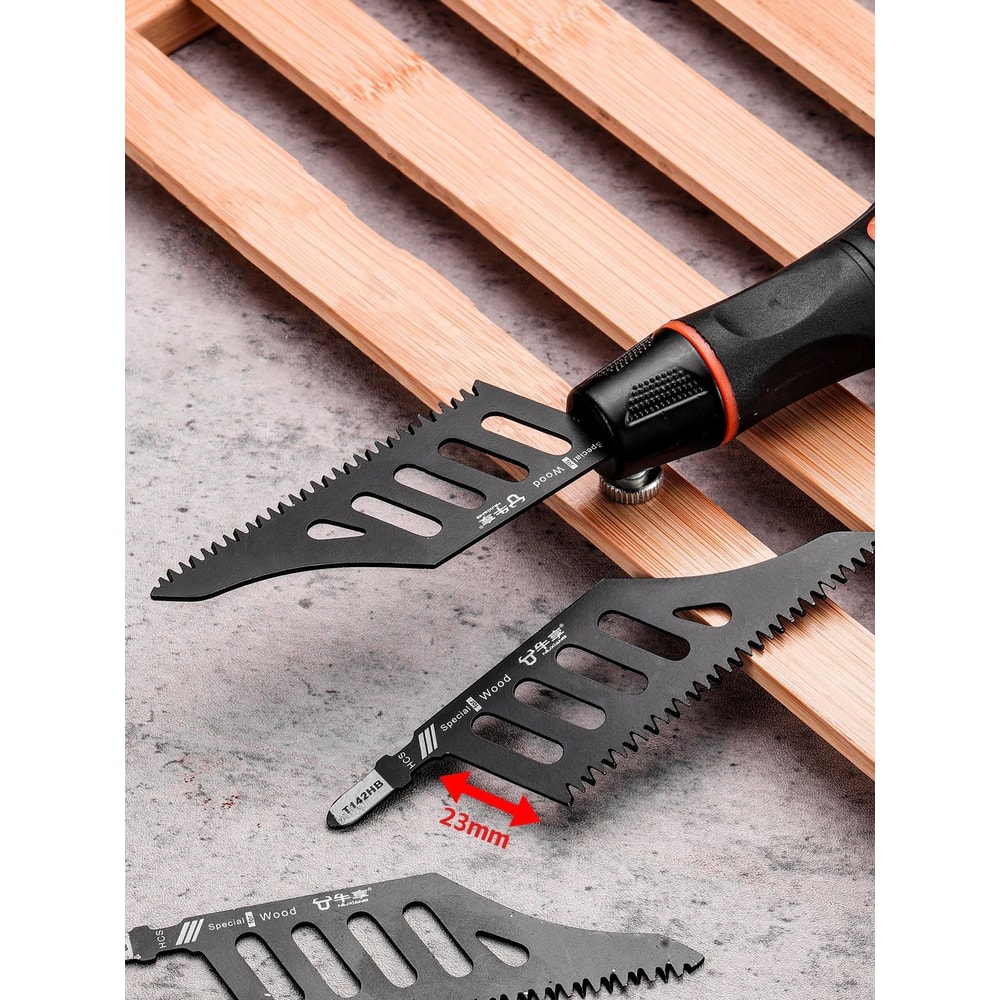 PrecisionPro T142HB Curved Jigsaw Blade Flush Precision TShank Cutting 2