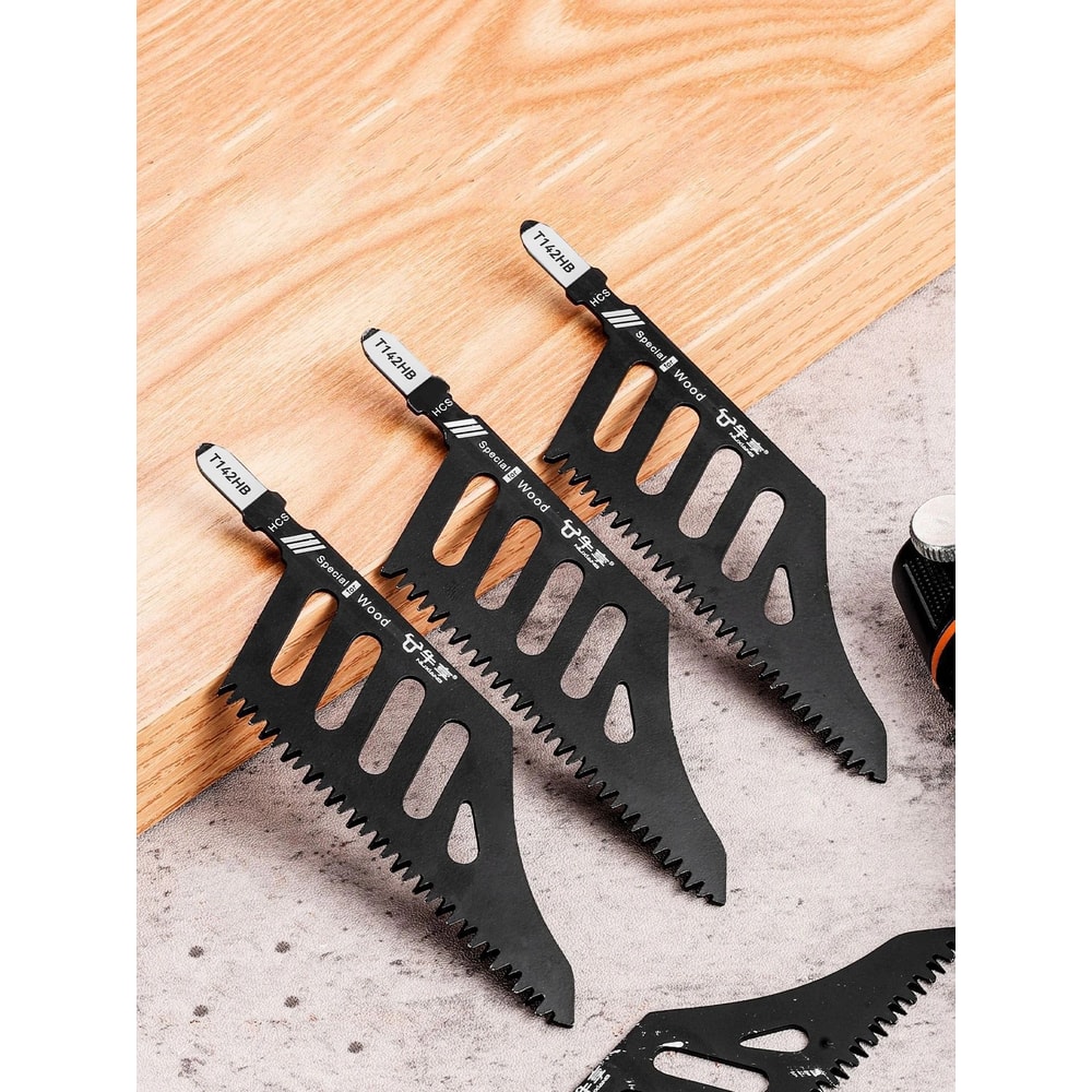 PrecisionPro T142HB Curved Jigsaw Blade Flush Precision TShank Cutting 0