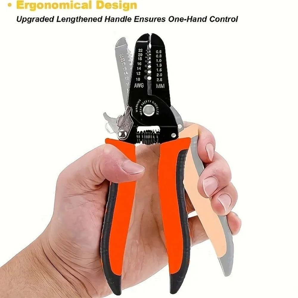 ProWire Master Electrician MultiFunction Stripper Crimper Tool 2