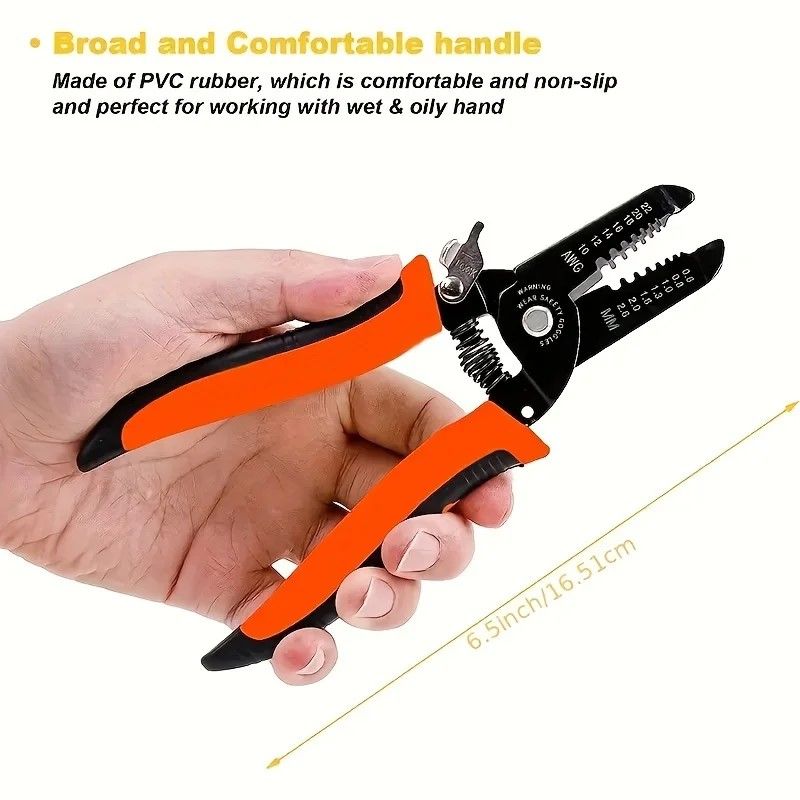 ProWire Master Electrician MultiFunction Stripper Crimper Tool 4