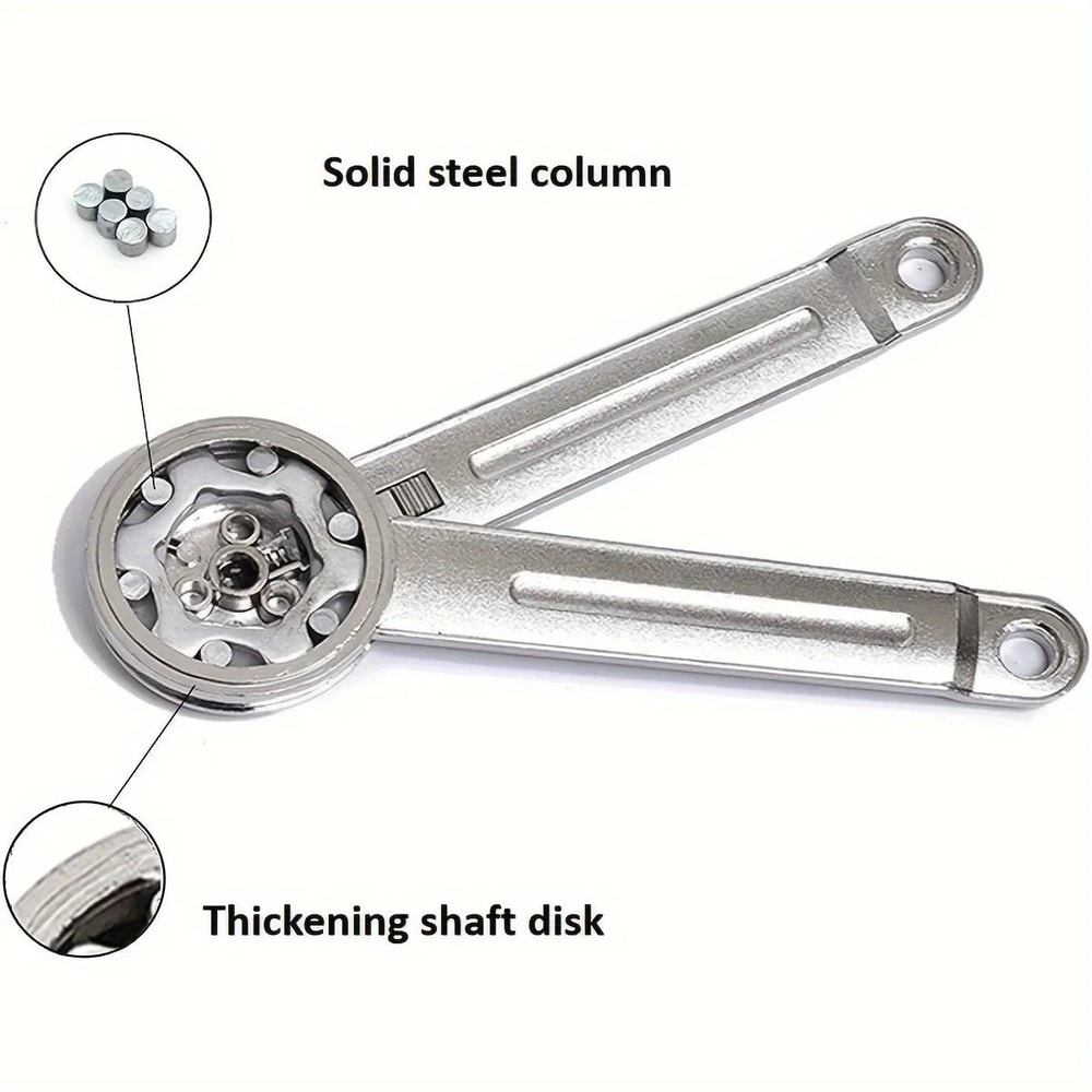 SatinNickel SoftClose Lid Support Hinge Premium Folding Lid Stay 2