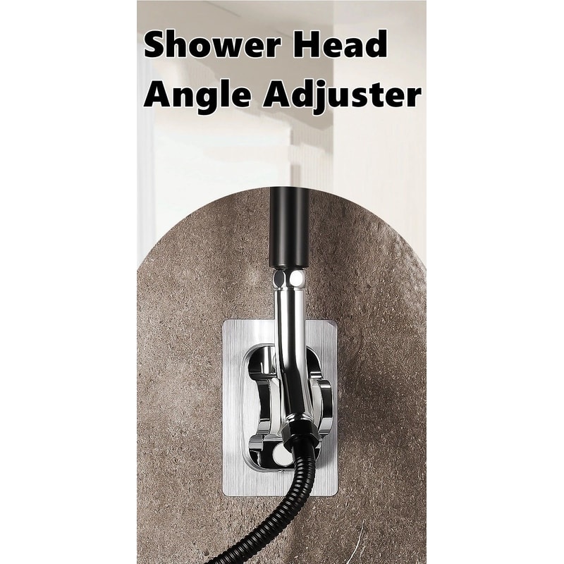 AdjustaTilt Premium Shower Arm Elbow Universal 135 Angle Adapter For Handheld TopSpray Heads 6