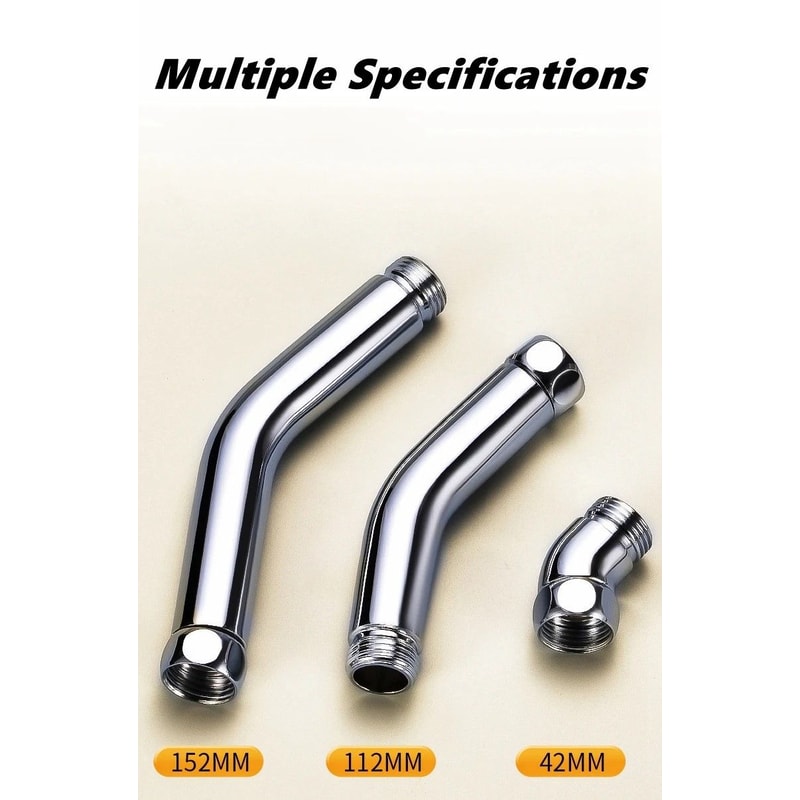 AdjustaTilt Premium Shower Arm Elbow Universal 135 Angle Adapter For Handheld TopSpray Heads 2