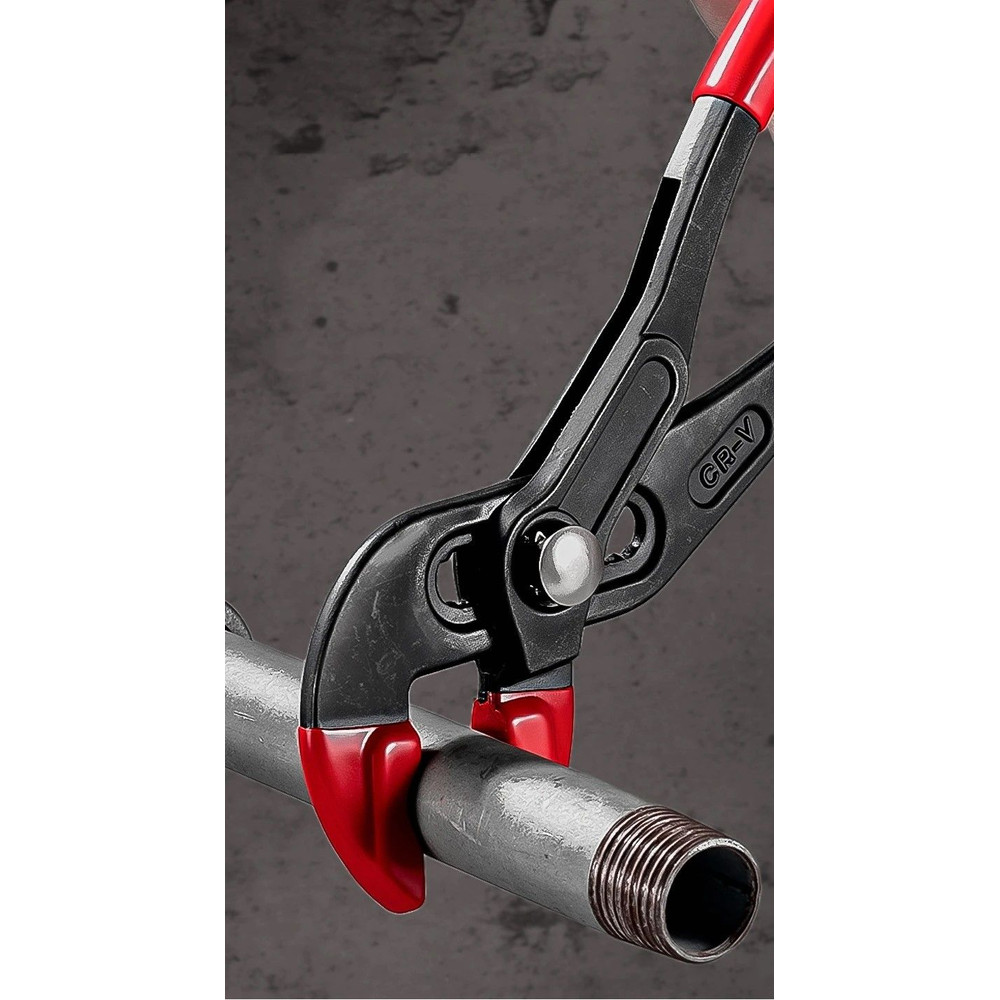 QuickRelease MultiSize Adjustable Water Pump Pipe Pliers 7 Inch 10 Inch 12 Inch InstantJaw Plum 5