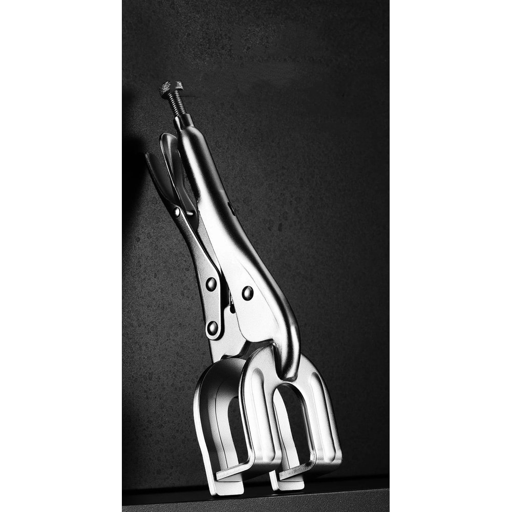 HeavyDuty UShape Welding Locking Pliers Adjustable Metal Fabrication Clamp 2