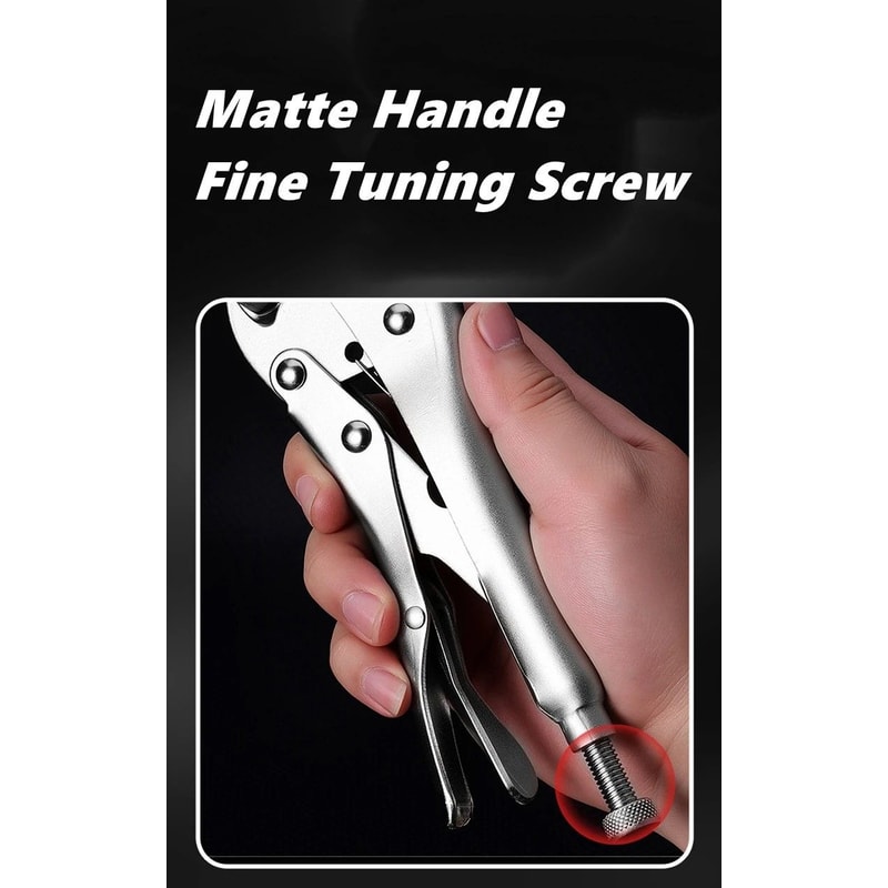 HeavyDuty UShape Welding Locking Pliers Adjustable Metal Fabrication Clamp 5