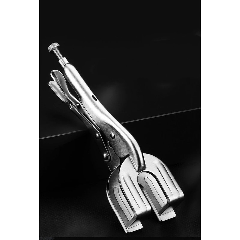 HeavyDuty UShape Welding Locking Pliers Adjustable Metal Fabrication Clamp 1