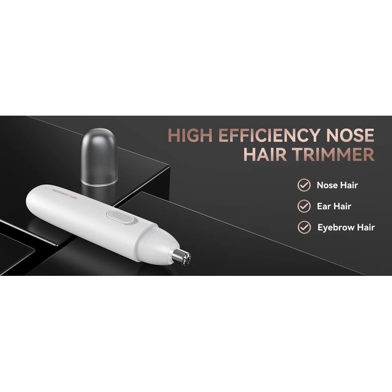 MAXGROOM Precision Rechargeable Nose Ear Hair Trimmer 0