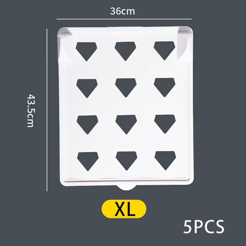 ClothesMaster Layered Folding Stacking Board Smart Closet Organizer For Shirts Pants 16