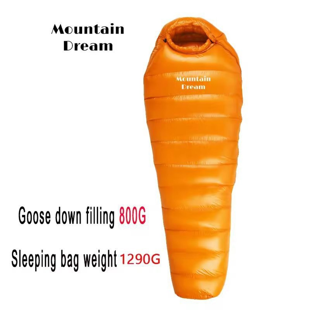 Arctic Peak DownFilled Mummy Sleeping Bag Adult Winter Camp Comfort 16