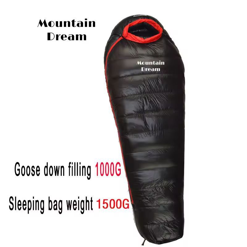 Arctic Peak DownFilled Mummy Sleeping Bag Adult Winter Camp Comfort 18