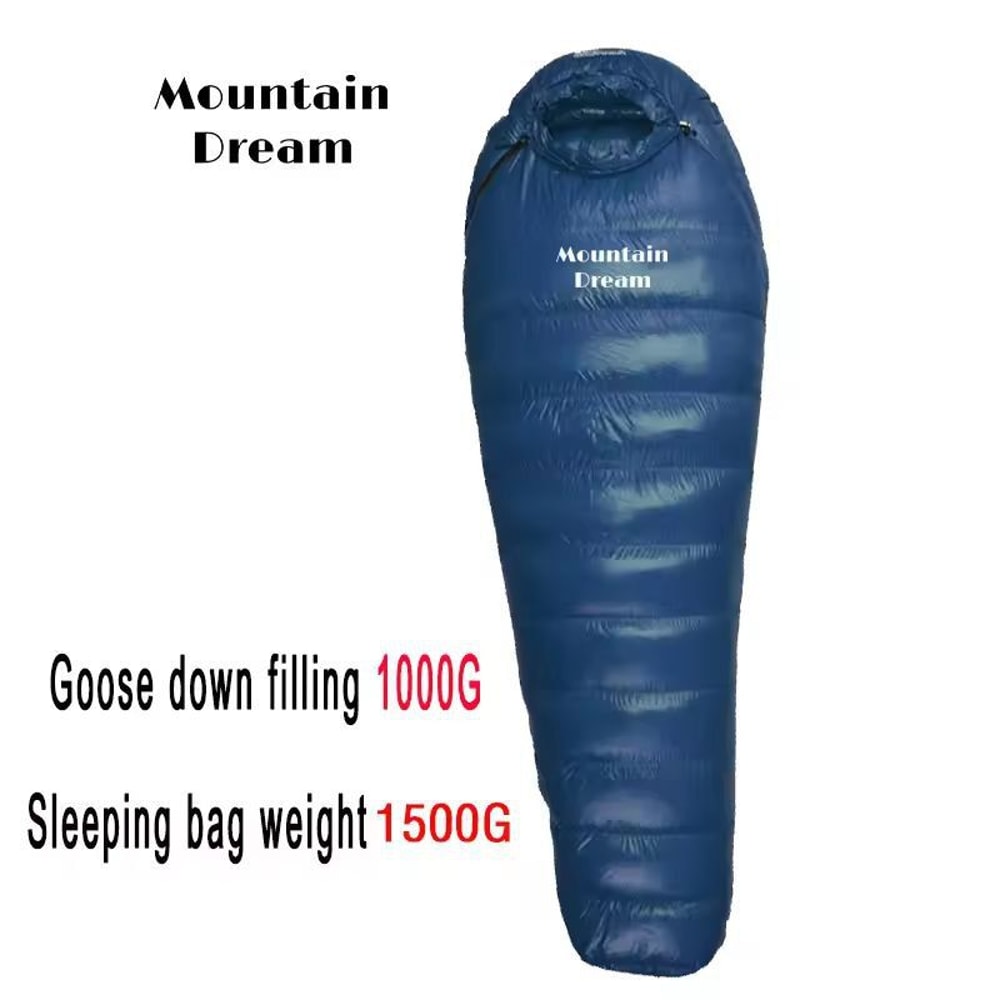 Arctic Peak DownFilled Mummy Sleeping Bag Adult Winter Camp Comfort 19