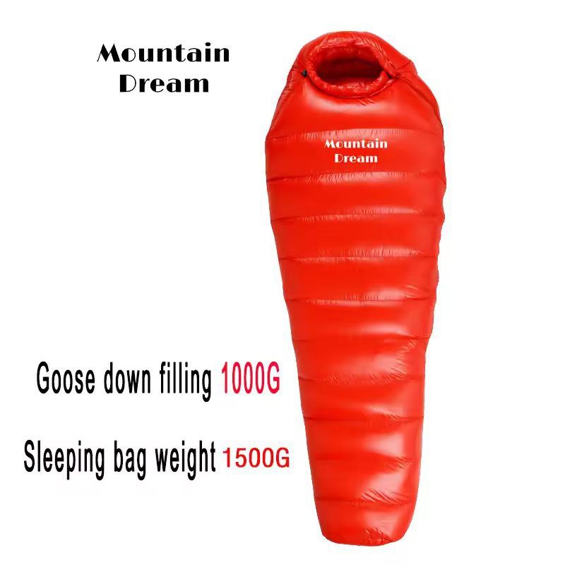 Arctic Peak DownFilled Mummy Sleeping Bag Adult Winter Camp Comfort 22