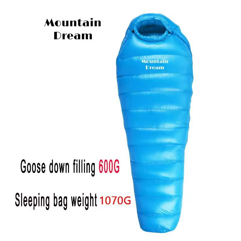 Arctic Peak DownFilled Mummy Sleeping Bag Adult Winter Camp Comfort 10