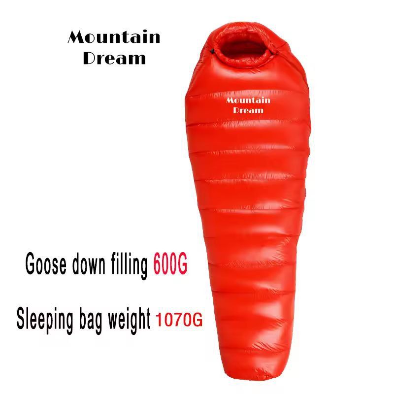 Arctic Peak DownFilled Mummy Sleeping Bag Adult Winter Camp Comfort 12