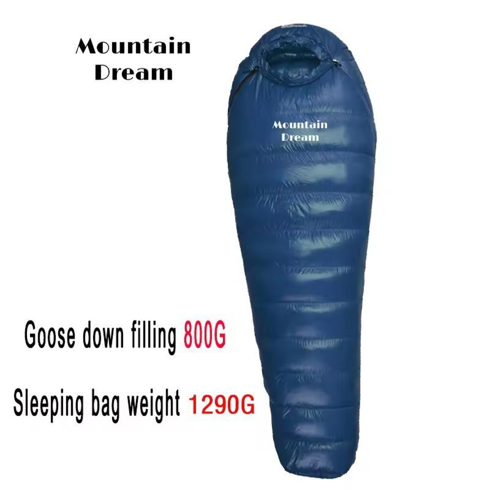 Arctic Peak DownFilled Mummy Sleeping Bag Adult Winter Camp Comfort 13