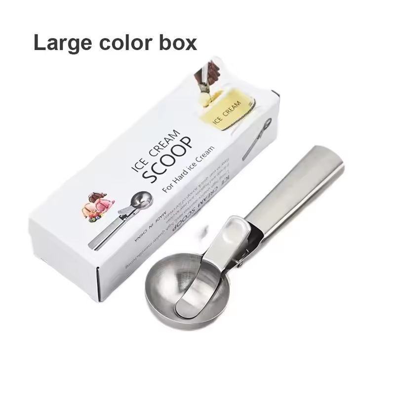 Stainless Steel DualPurpose Ice Cream Fruit Scoop 10