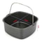 AirFryer Easy Bake NonStick Tray Basket Set Premium Cake Baking Pan For Air Fryer Accessories 9