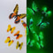 Luminous 3D Butterfly Wall Sticker Set 12Piece GlowUp DIY Home Decor 9