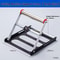 PrecisionLift Adjustable Height Roller Stand For Table Miter Saws 3