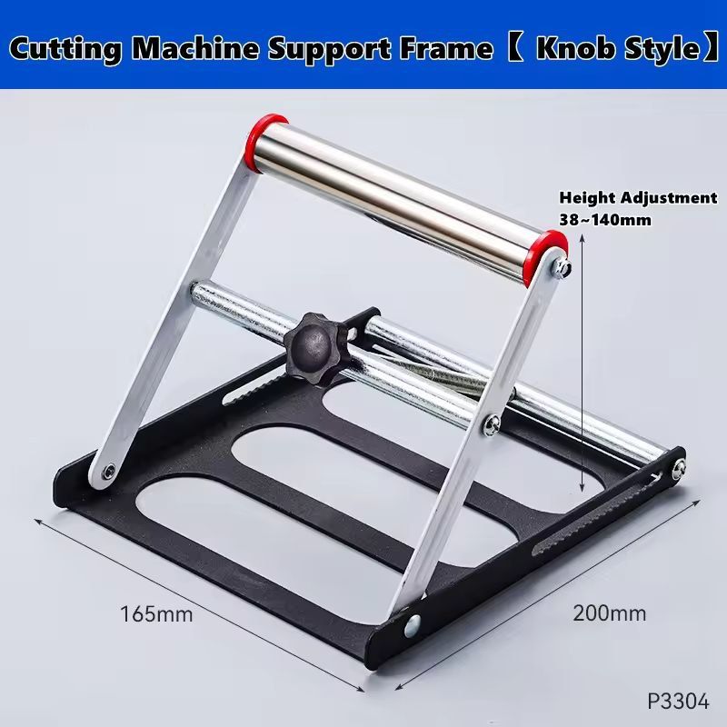 PrecisionLift Adjustable Height Roller Stand For Table Miter Saws 3