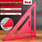 PrecisionCraft Aluminum Triangle Gauge MultiFunction Woodworking Angle Measuring Ruler 2