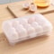 Refrigerator Egg Storage Box 15Grid Stackable Premium PP Egg Organizer Tray 1